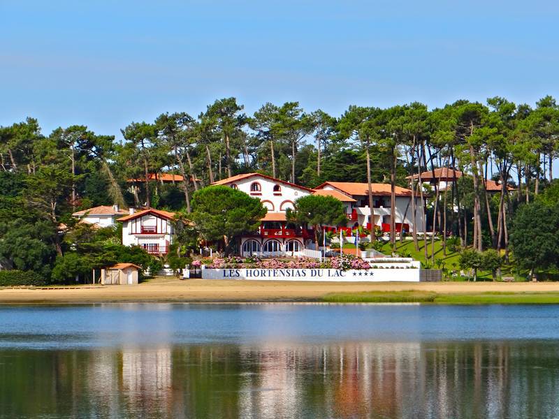Hotel Les Hortensias Du Lac Soorts-Hossegor Buitenkant foto