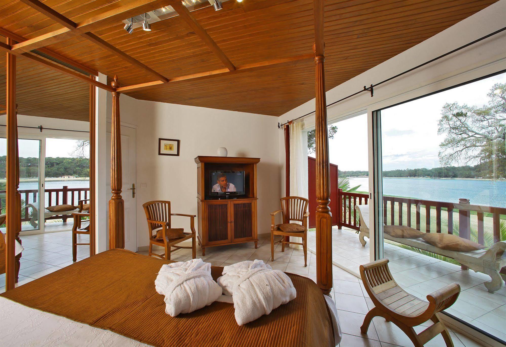 Hotel Les Hortensias Du Lac Soorts-Hossegor Buitenkant foto