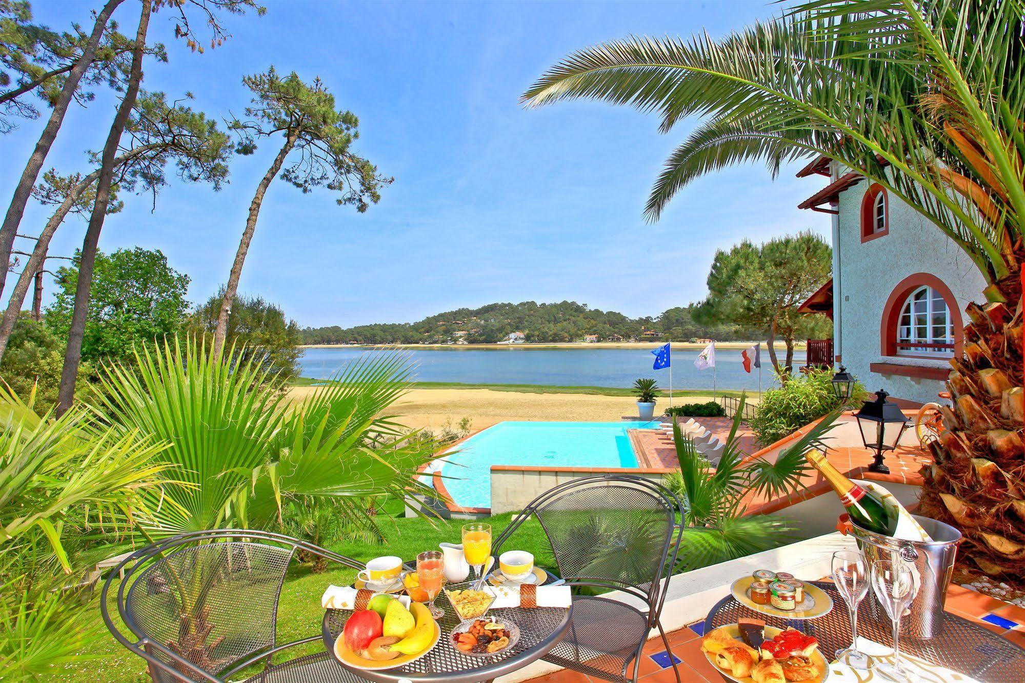 Hotel Les Hortensias Du Lac Soorts-Hossegor Buitenkant foto