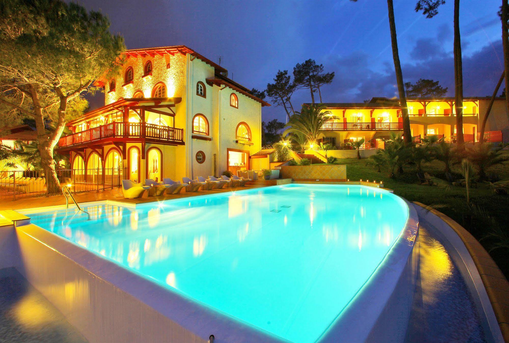 Hotel Les Hortensias Du Lac Soorts-Hossegor Buitenkant foto