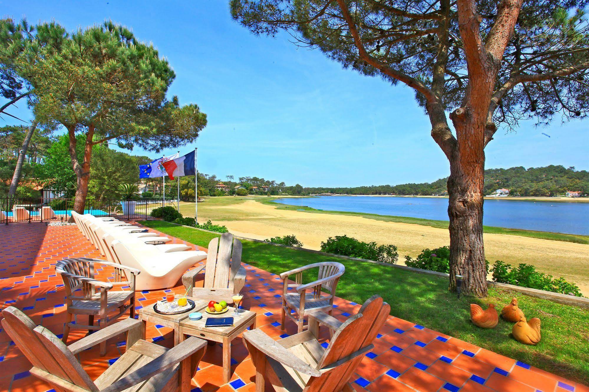 Hotel Les Hortensias Du Lac Soorts-Hossegor Buitenkant foto