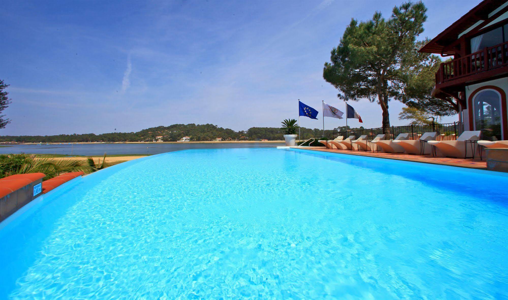 Hotel Les Hortensias Du Lac Soorts-Hossegor Buitenkant foto